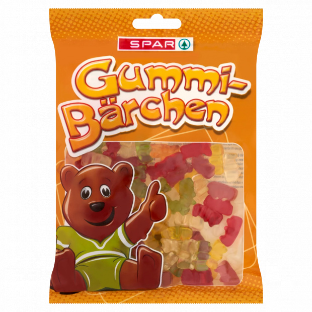 SPAR Gumimibärchen gumimacik gyümölcsízű gumicukorka 200 g 