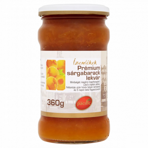 Pacific Ízemlékek prémium sárgabarack lekvár 360 g