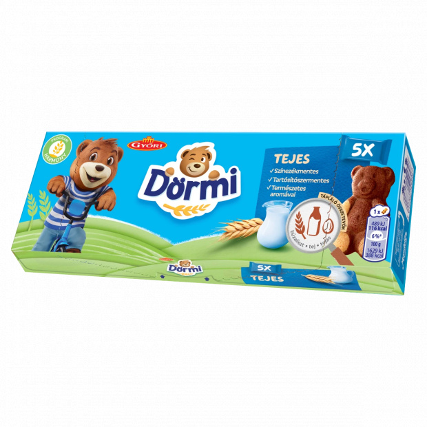 Dörmi tejes krémmel töltött puha piskóta 5 x 30 g (150 g)