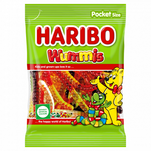 Haribo Wummis gyümölcsízű gumicukorka 100 g