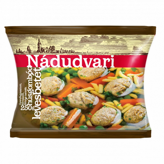 Nádudvari gyorsfagyasztott húsgombóc levesbetét 250 g
