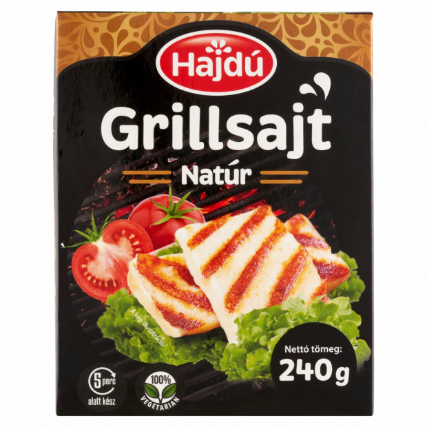 Hajdú natúr grillsajt 240 g