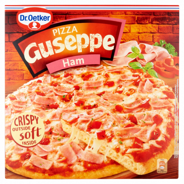 Dr. Oetker Guseppe gyorsfagyasztott pizza sonkával 410 g Dr. Oetker Guseppe gyorsfagyasztott pizza sonkával 410 g