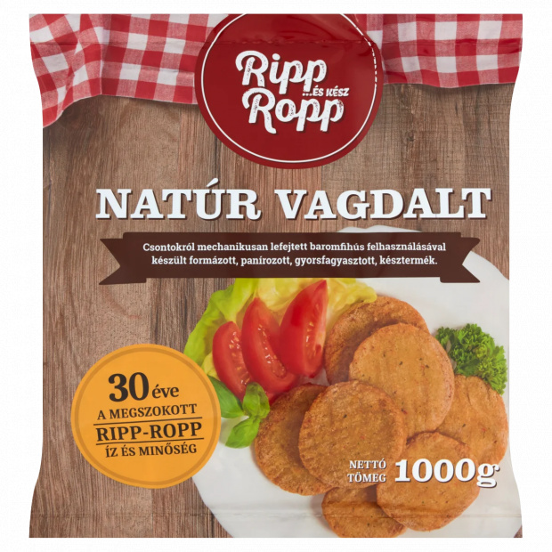 Ripp-Ropp gyorsfagyasztott natúr vagdalt 1000 g