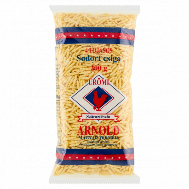 Ürömi Arnold sodort csiga 4 tojásos száraztészta 200 g