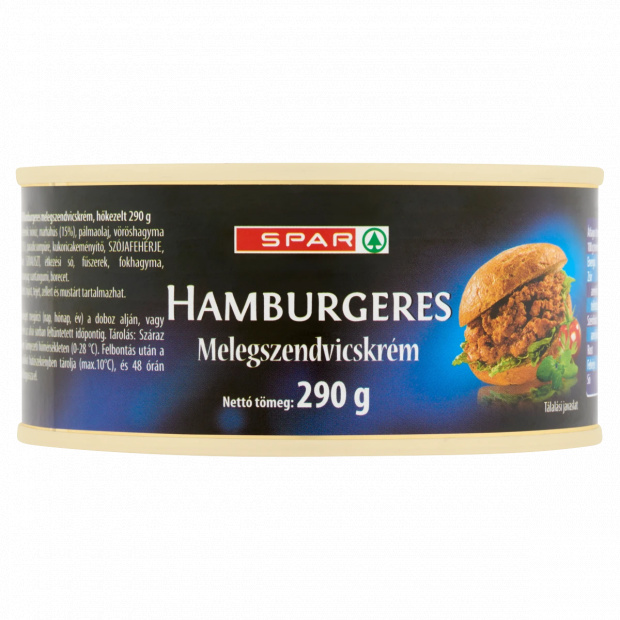SPAR hamburgeres melegszendvicskrém 290 g