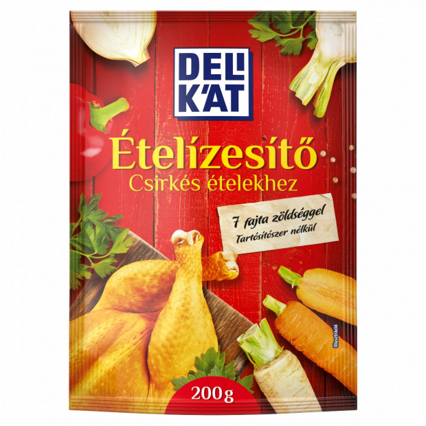 Delikát ételízesítő csirkés ételekhez 200 g 