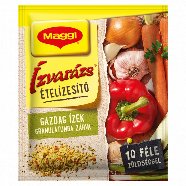 Maggi Ízvarázs ételízesítő 10 féle zöldséggel 75 g Maggi Ízvarázs ételízesítő 10 féle zöldséggel 75 g