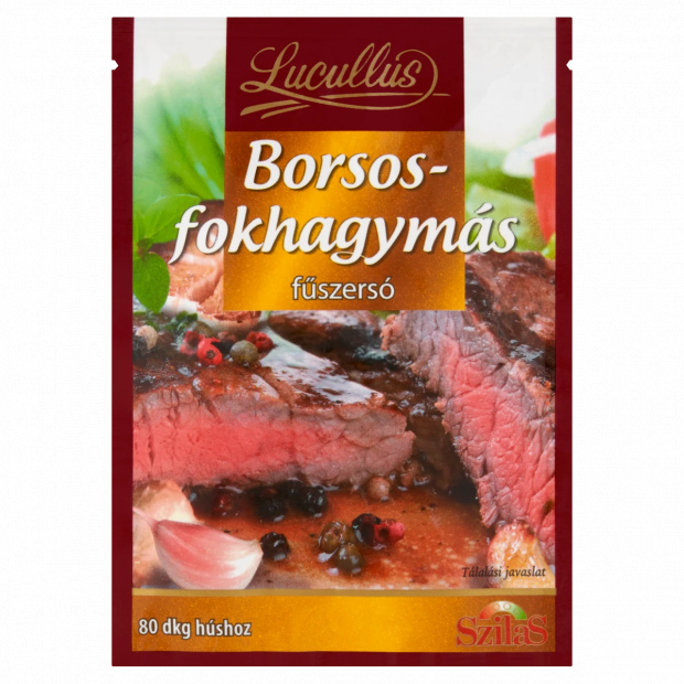 Lucullus borsos-fokhagymás fűszersó 28 g Lucullus borsos-fokhagymás fűszersó 28 g