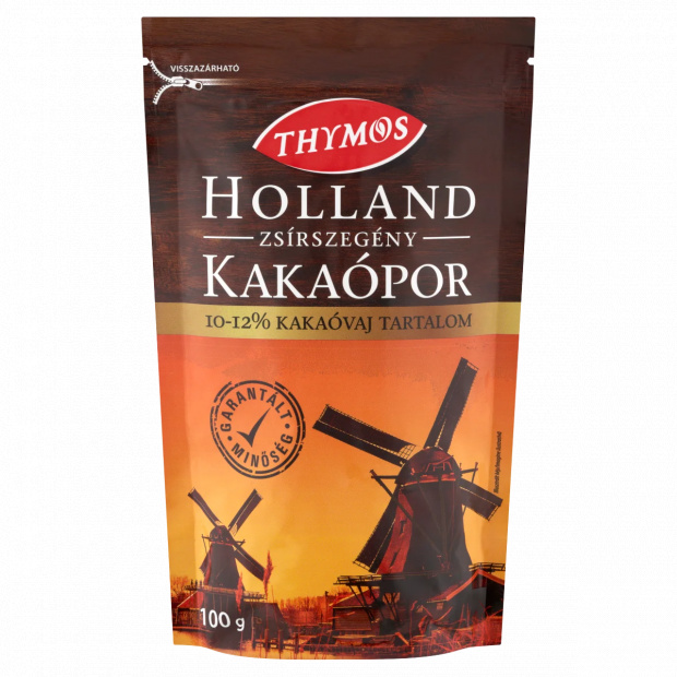 Thymos holland zsírszegény kakaópor 100 g