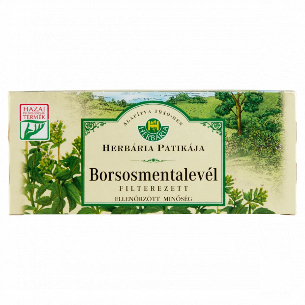 Herbária filterezett borsosmentalevél 25 filter 37,5 g