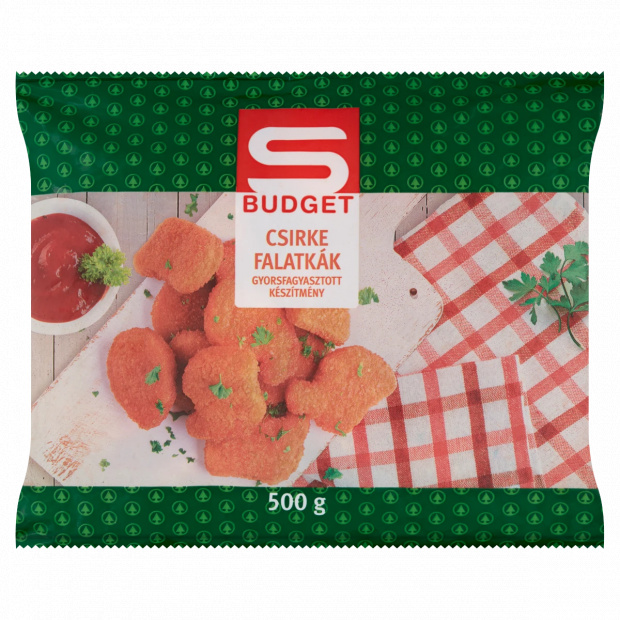 S-Budget gyorsfagyasztott csirke falatkák 500 g