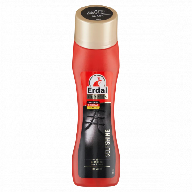 Erdal Express fekete cipőfény mandulaolajjal 65 ml