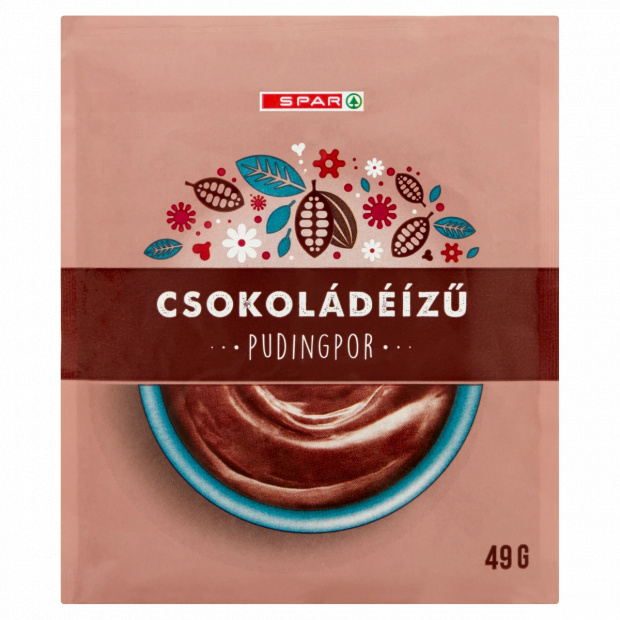 SPAR csokoládéízű pudingpor 49 g