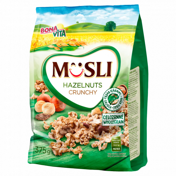 Bona Vita Crunchy Muesli with Hazelnuts 375 g