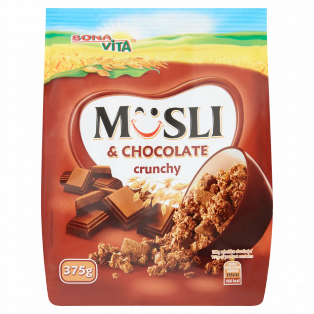 Bona Vita ropogós csokis müzli 375 g Bona Vita ropogós csokis müzli 375 g