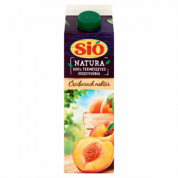 Sió Natura rostos őszibarack nektár 1 l Sió Natura rostos őszibarack nektár 1 l