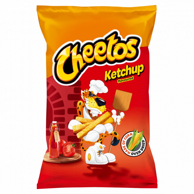 Cheetos ketchupos ízesítésű kukoricasnack 85 g