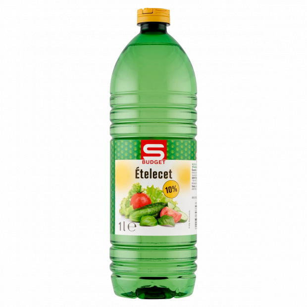 S-Budget ételecet 10% 1 l S-Budget ételecet 10% 1 l