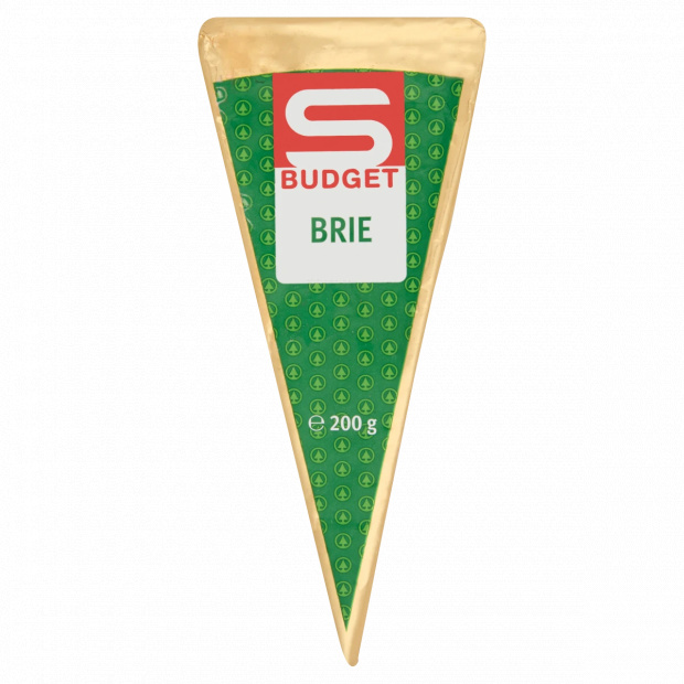 S-Budget brie francia zsírdús nemespenésszel érő lágy sajt 200 g S-Budget brie francia zsírdús nemespenésszel érő lágy sajt 200 g