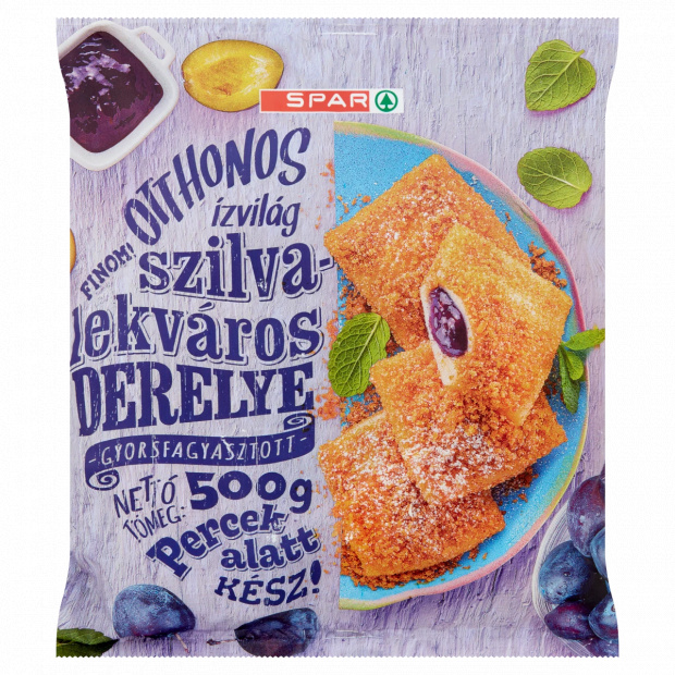 SPAR gyorsfagyasztott szilvalekváros derelye 500 g
