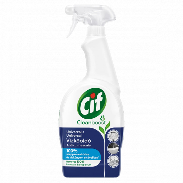 Cif Cleanboost univerzális vízkőoldó 750 ml