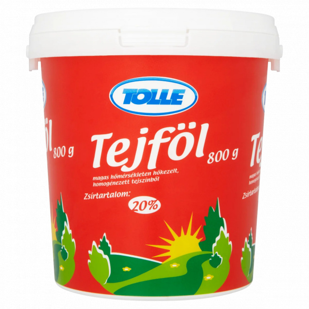 Tolle 20%-os tejföl 800 g
