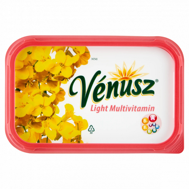 Vénusz Light Multivitamin 32% zsírtartalmú margarin 450 g