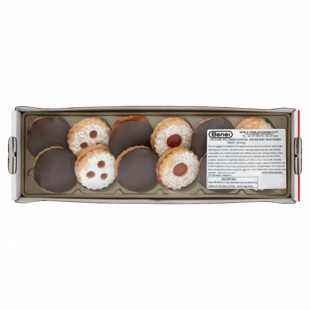 Benei kis isler, kis linzer koszorú vegyes édes teasütemény 230 g