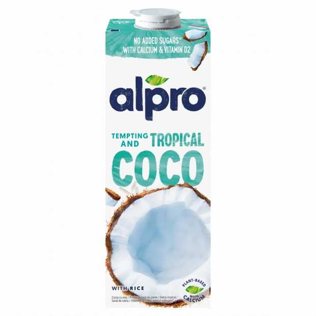 Alpro kókuszital rizzsel, hozzáadott kalciummal és vitaminokkal 1 l