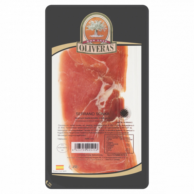 Oliveras Serrano sonka 100 g Oliveras Serrano sonka 100 g