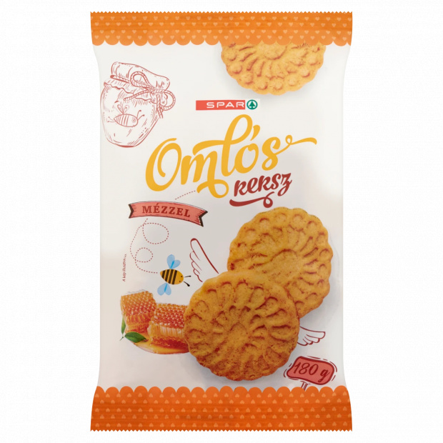 SPAR omlós keksz mézzel 180 g SPAR omlós keksz mézzel 180 g