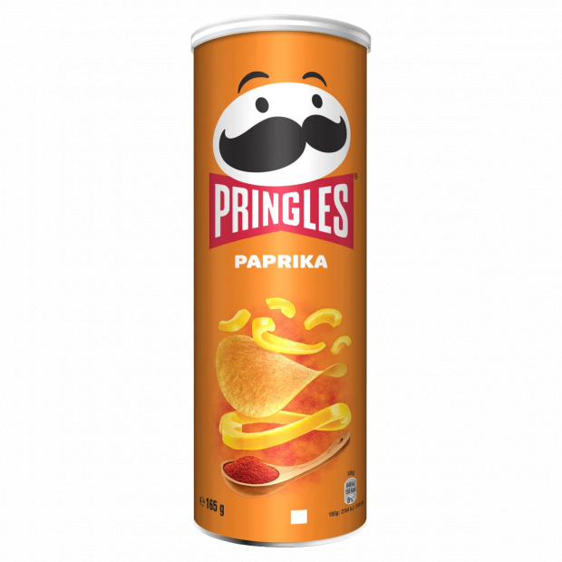 Pringles paprikás ízű snack 165 g Pringles paprikás ízű snack 165 g