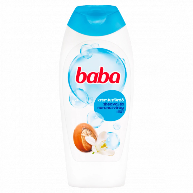 Baba sheavaj és narancsvirág illat krémtusfürdő 400 ml Baba sheavaj és narancsvirág illat krémtusfürdő 400 ml