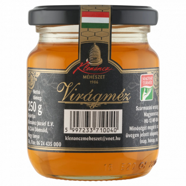 Klenáncz virágméz 250 g Klenáncz virágméz 250 g