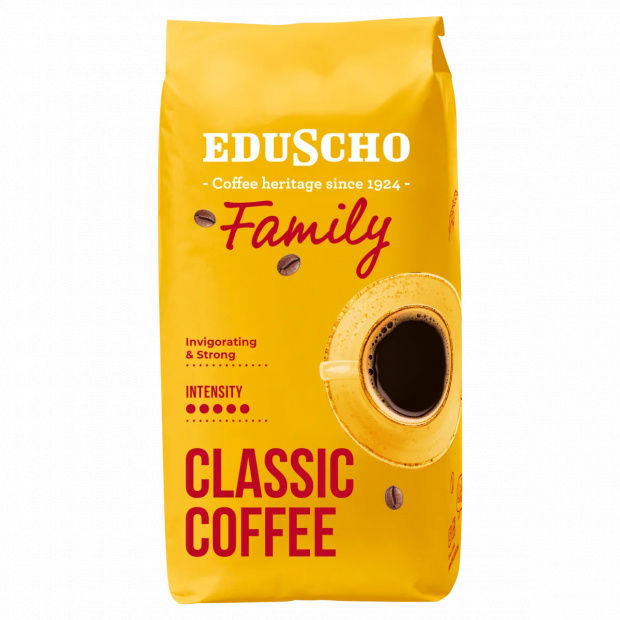 Eduscho Family szemes, pörkölt kávé 1000 g Eduscho Family szemes, pörkölt kávé 1000 g