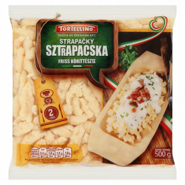 Tortellino sztrapacska friss körettészta 500 g