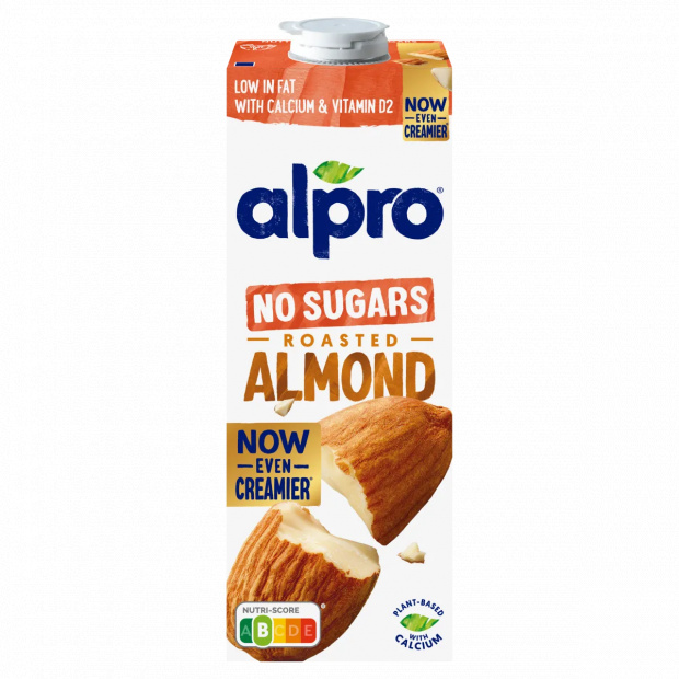 Alpro zsírszegény cukormentes mandulaital hozzáadott kalciummal és vitaminokkal 1 l