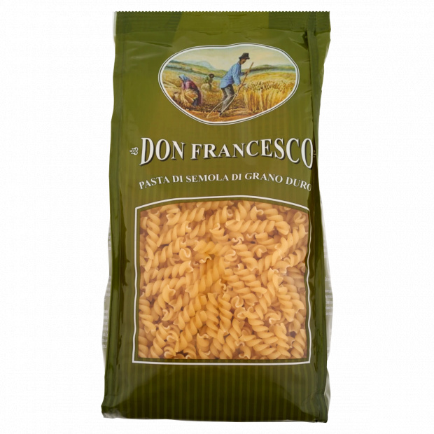 Don Francesco Fusilli durum száraztészta 500 g