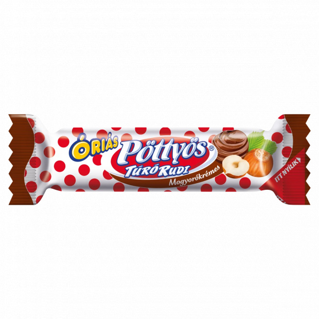 Pöttyös Túró Rudi mogyorókrémes desszertkészítmény 51 g