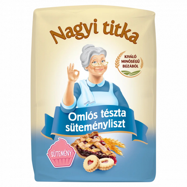 Nagyi titka omlós tészta süteményliszt 1 kg