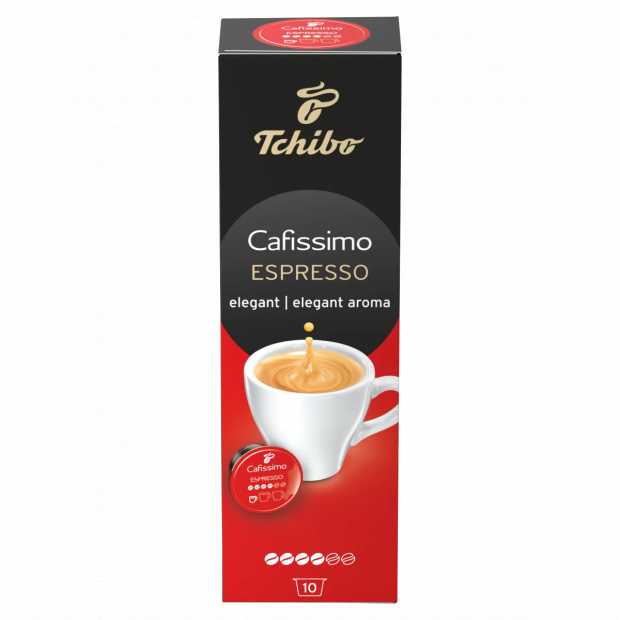 Tchibo Cafissimo Espresso Elegant Aroma kávékapszula 10 x 7 g (70 g)