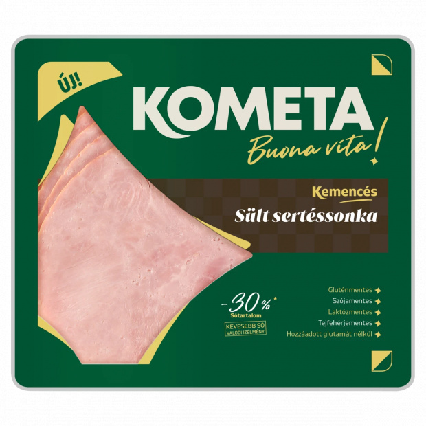 Kometa Kemencés szeletelt sült sertés sonka 90 g