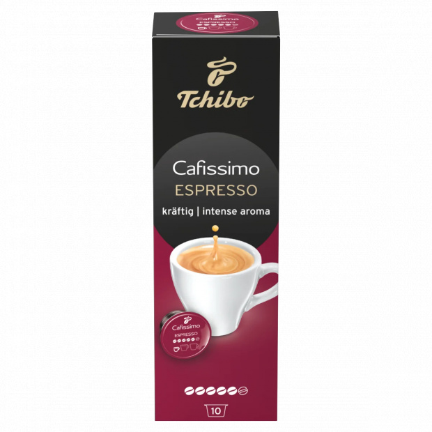Tchibo Cafissimo Espresso Intense Aroma kávékapszula 10 x 7,5 g (75 g)