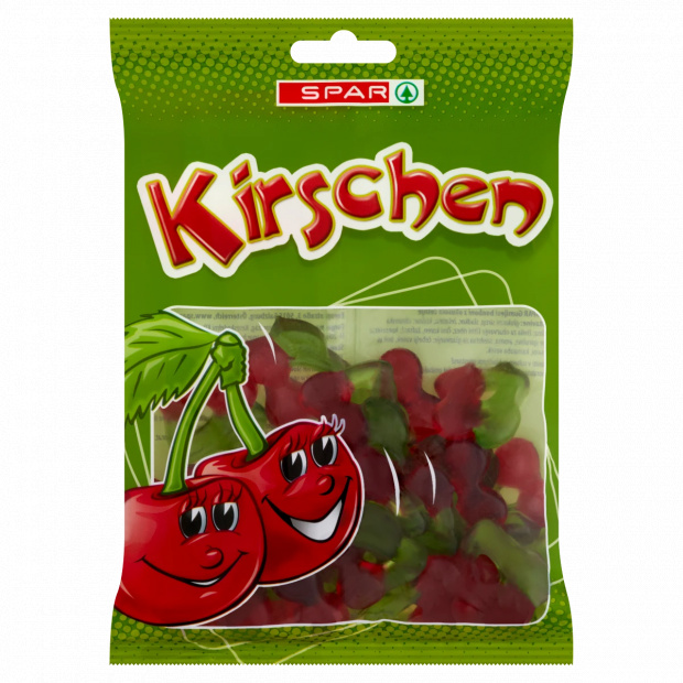 SPAR Kirschen cseresznye ízű gumicukorka 200 g SPAR Kirschen cseresznye ízű gumicukorka 200 g