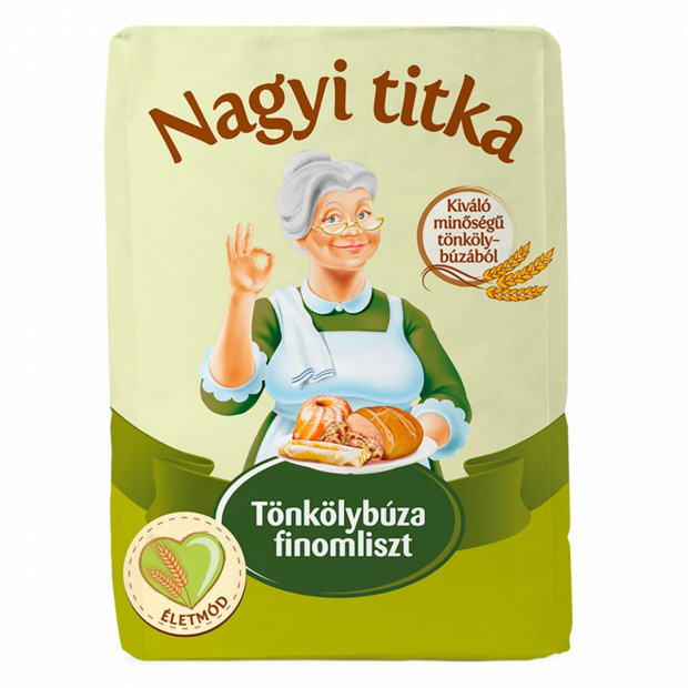 Nagyi titka tönkölybúza finomliszt 1 kg