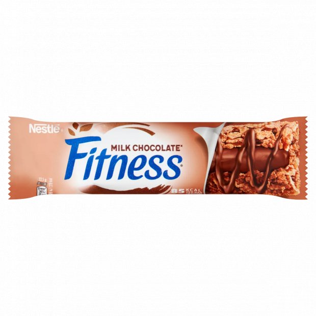 Nestlé Fitness tejcsokoládés gabonapehely-szelet vitaminokkal és ásványi anyagokkal 22,5 g Nestlé Fitness tejcsokoládés gabonapehely-szelet vitaminokkal és ásványi anyagokkal 22,5 g