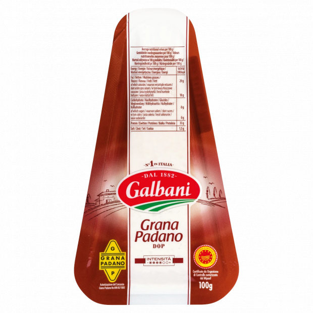 Galbani Grana Padano félzsíros extra kemény sajt 100 g Galbani Grana Padano félzsíros extra kemény sajt 100 g