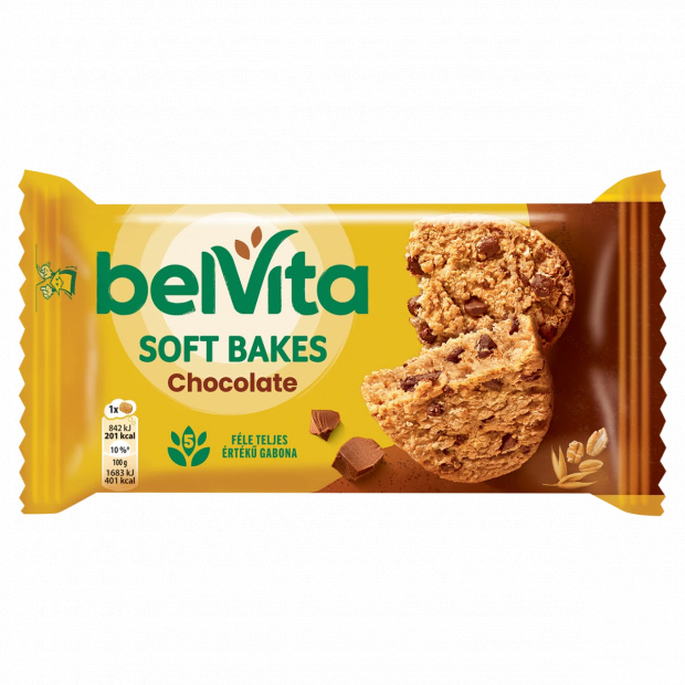 Belvita gabonás keksz csokoládédarabokkal 50 g Belvita gabonás keksz csokoládédarabokkal 50 g