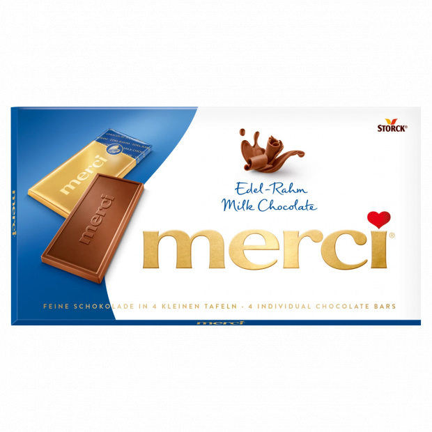Merci tejcsokoládé 100 g Merci tejcsokoládé 100 g